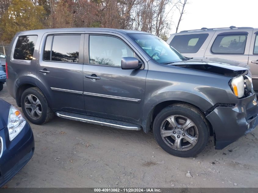 2015 Honda Pilot Ex-L VIN: 5FNYF4H57FB044368 Lot: 40913862