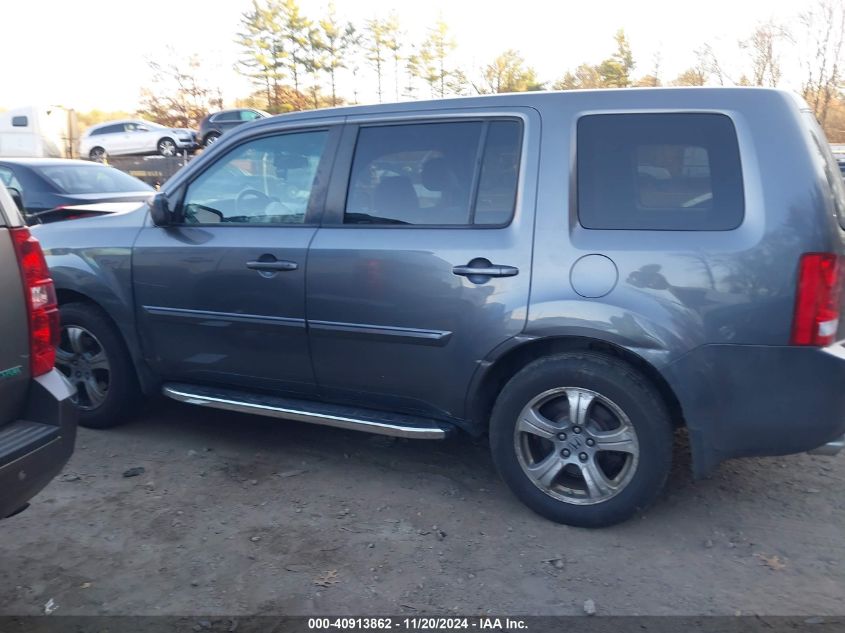 2015 Honda Pilot Ex-L VIN: 5FNYF4H57FB044368 Lot: 40913862