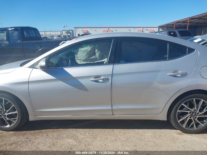 2019 Hyundai Elantra Limited VIN: 5NPD84LF0KH420042 Lot: 40913879