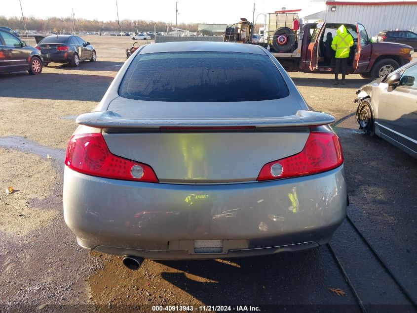 2004 Infiniti G35 VIN: JNKCV54EX4M801243 Lot: 40913943