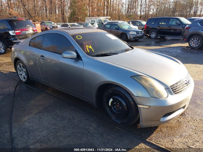 2004 Infiniti G35 VIN: JNKCV54EX4M801243 Lot: 40913943