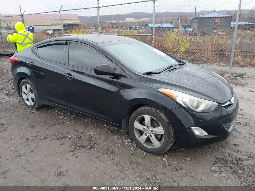 2013 Hyundai Elantra Gls VIN: 5NPDH4AE3DH406553 Lot: 40913961