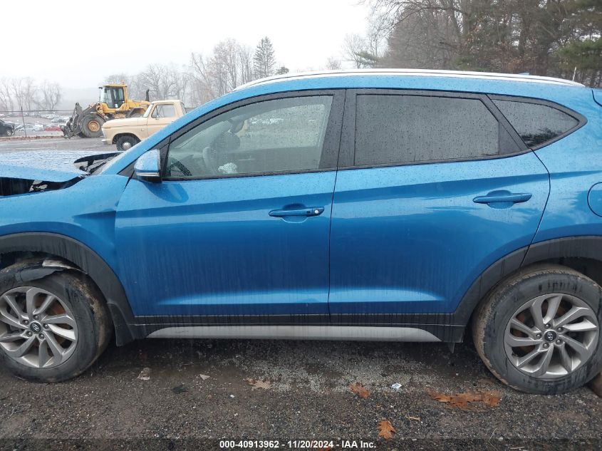 2018 Hyundai Tucson Sel Plus VIN: KM8J33A4XJU829193 Lot: 40913962