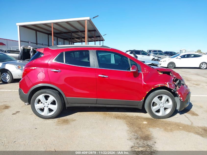 2015 Buick Encore Convenience VIN: KL4CJBSB0FB262385 Lot: 40913979