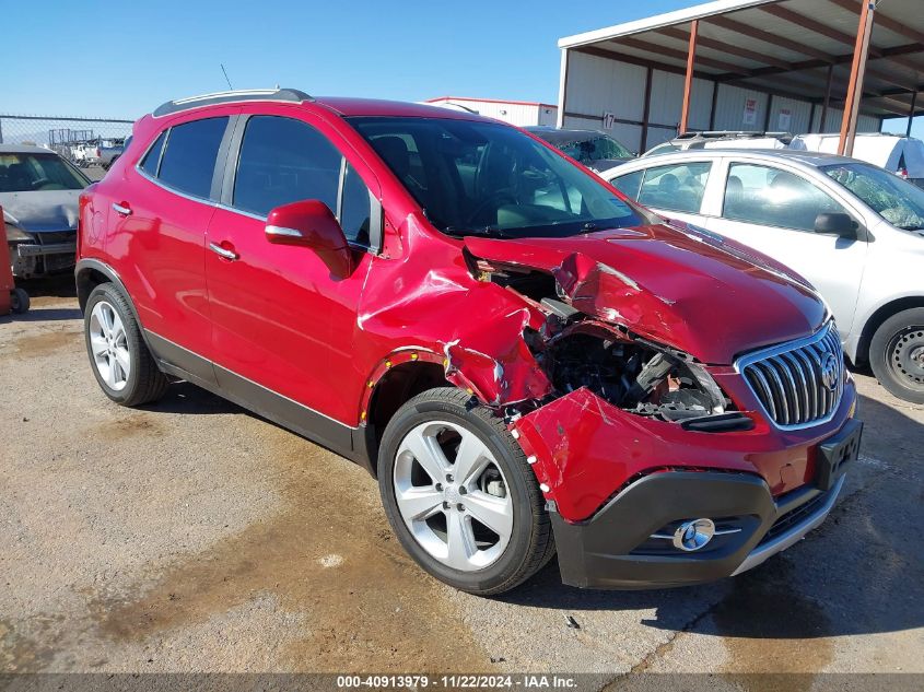 2015 Buick Encore Convenience VIN: KL4CJBSB0FB262385 Lot: 40913979