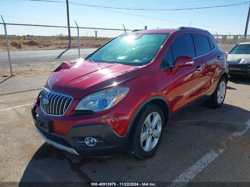 2015 Buick Encore Convenience VIN: KL4CJBSB0FB262385 Lot: 40913979