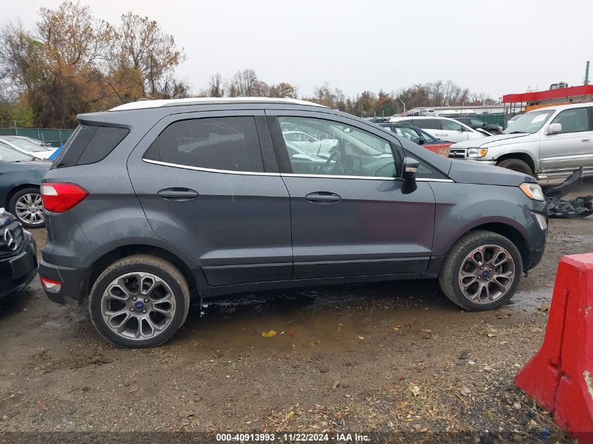 2018 Ford Ecosport Titanium VIN: MAJ6P1WL1JC173920 Lot: 40913993