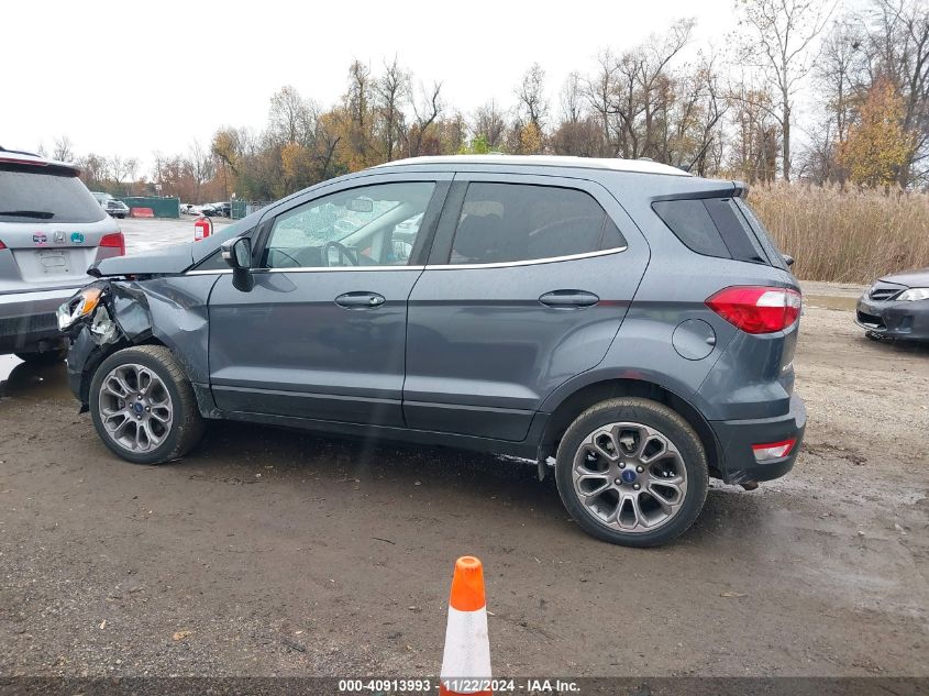 2018 Ford Ecosport Titanium VIN: MAJ6P1WL1JC173920 Lot: 40913993