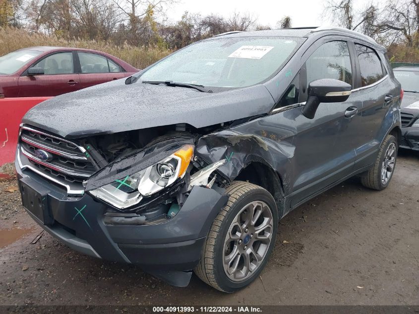 2018 Ford Ecosport Titanium VIN: MAJ6P1WL1JC173920 Lot: 40913993