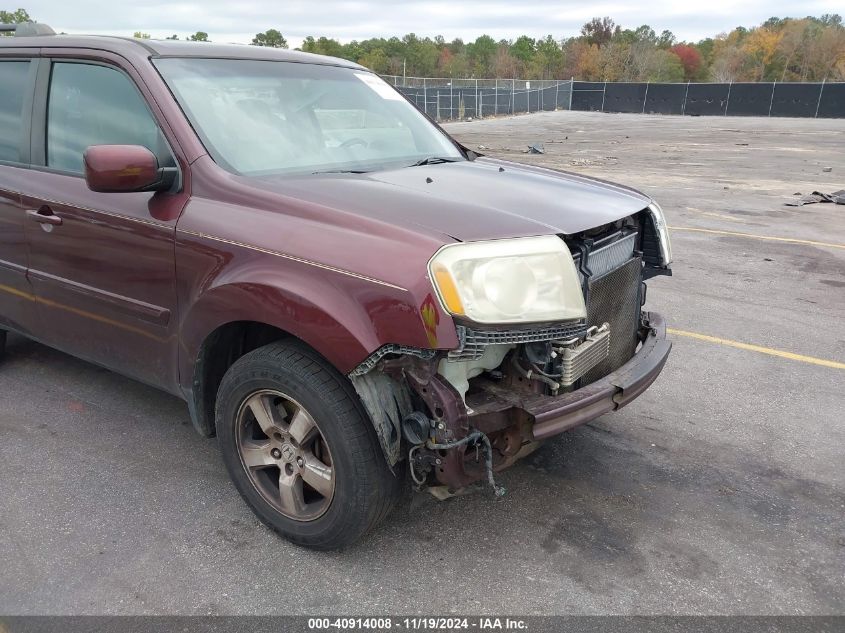 2009 Honda Pilot Ex-L VIN: 5FNYF48529B040488 Lot: 40914008