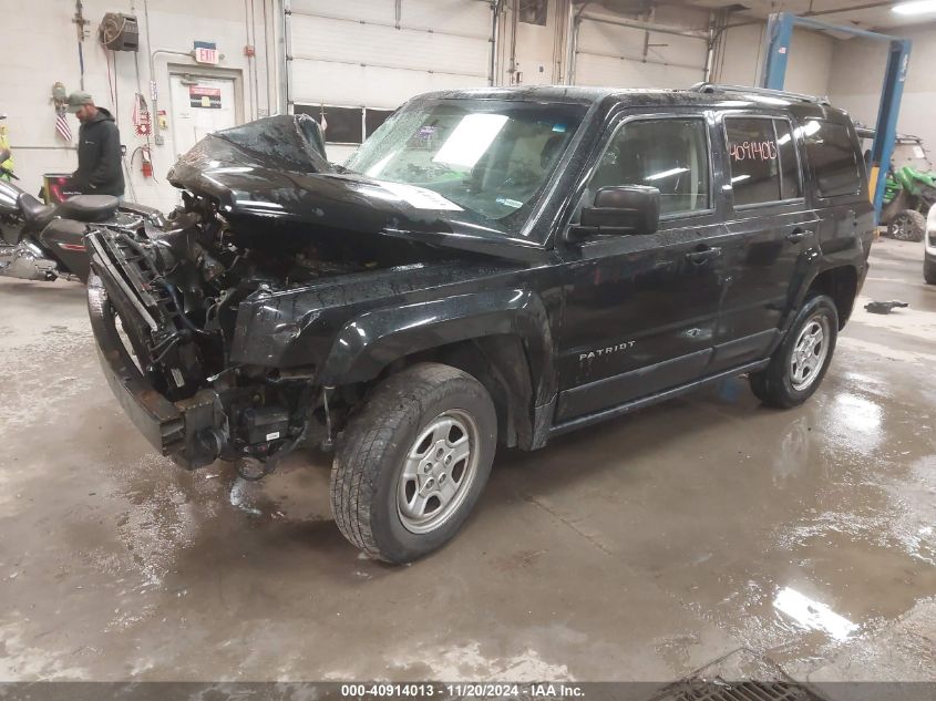 VIN 1C4NJRBB5FD135210 2015 Jeep Patriot, Sport no.2