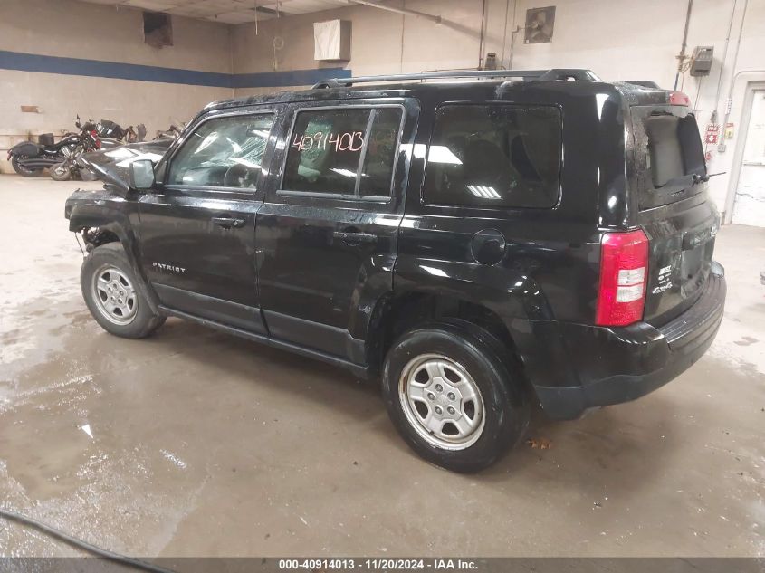 VIN 1C4NJRBB5FD135210 2015 Jeep Patriot, Sport no.3