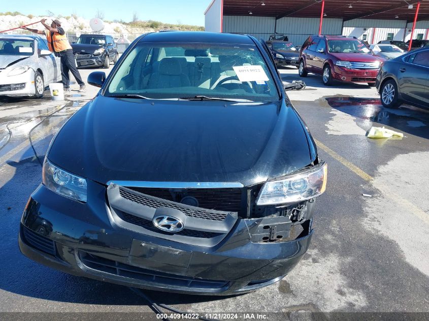 2008 Hyundai Sonata Gls V6 VIN: 5NPET46F28H357596 Lot: 40914022