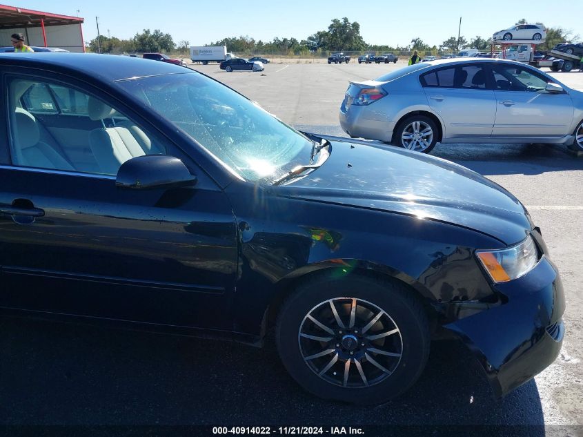 2008 Hyundai Sonata Gls V6 VIN: 5NPET46F28H357596 Lot: 40914022