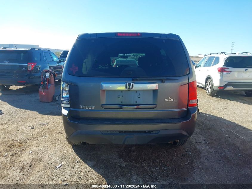 2013 Honda Pilot Lx VIN: 5FNYF3H21DB039020 Lot: 40914030