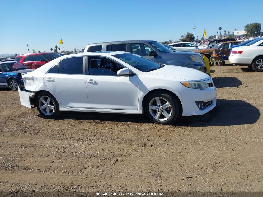 2014 Toyota Camry Se VIN: 4T1BF1FK5EU728348 Lot: 40914038