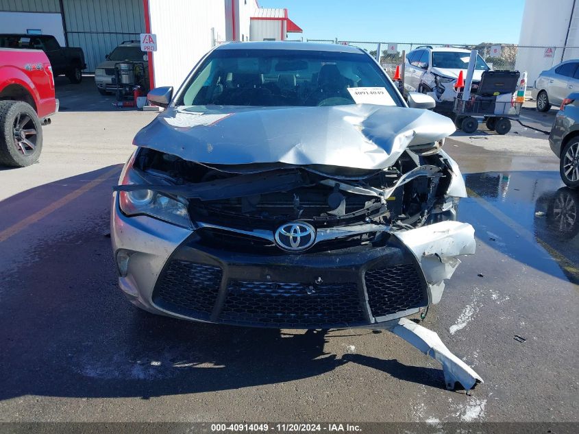 2016 Toyota Camry Se VIN: 4T1BF1FK6GU137464 Lot: 40914049