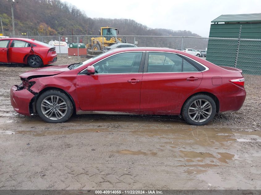 2016 Toyota Camry Se VIN: 4T1BF1FK3GU588786 Lot: 40914055