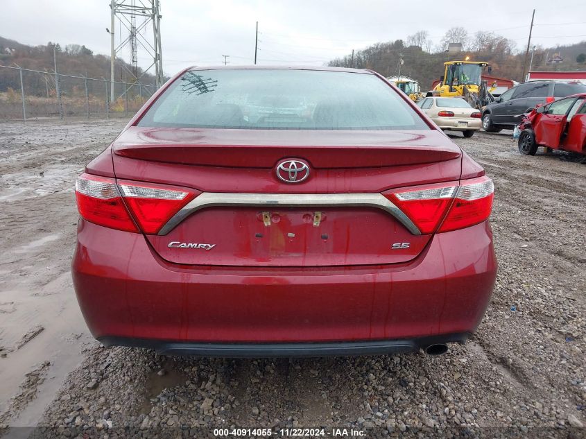 2016 Toyota Camry Se VIN: 4T1BF1FK3GU588786 Lot: 40914055