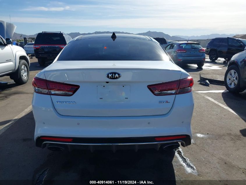 2016 Kia Optima Sxl Turbo VIN: 5XXGV4L24GG023942 Lot: 40914061