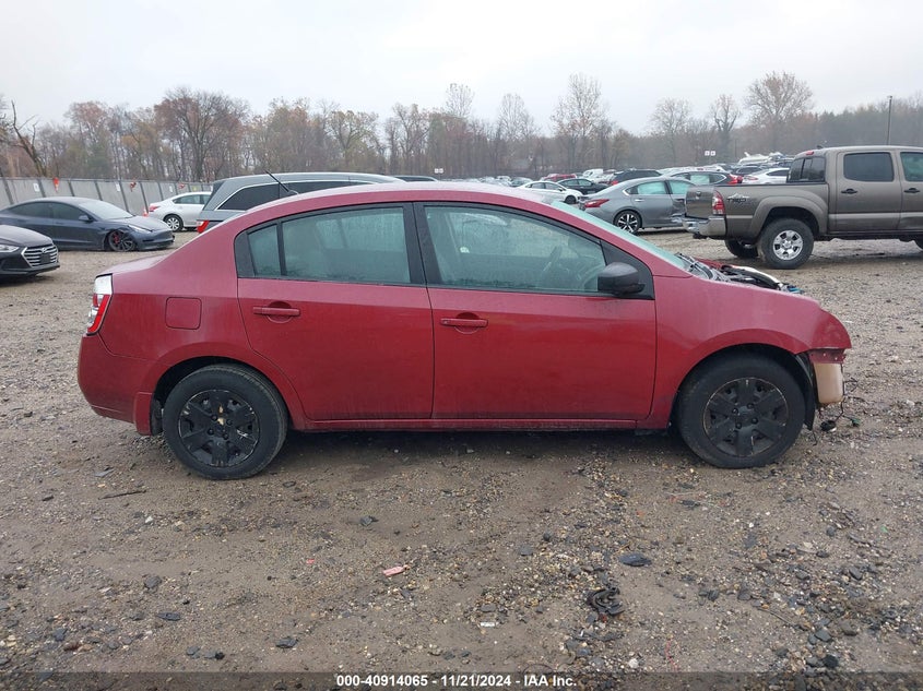 2007 NISSAN SENTRA VIN: 3N1AB61E17L707829