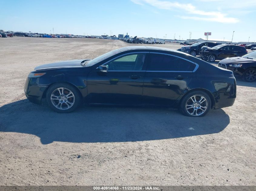 2010 Acura Tl VIN: 19UUA8F21AA012614 Lot: 40914068