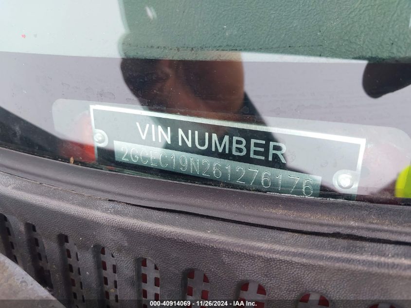 2006 Chevrolet Silverado 1500 Ss VIN: 2GCEC19N261276176 Lot: 40914069
