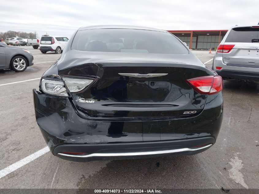 2015 Chrysler 200 Limited VIN: 1C3CCCAB6FN738343 Lot: 40914073