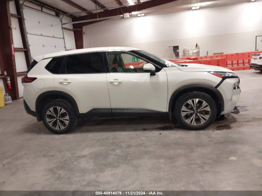 2021 Nissan Rogue Sv Intelligent Awd VIN: JN8AT3BB2MW226138 Lot: 40914079