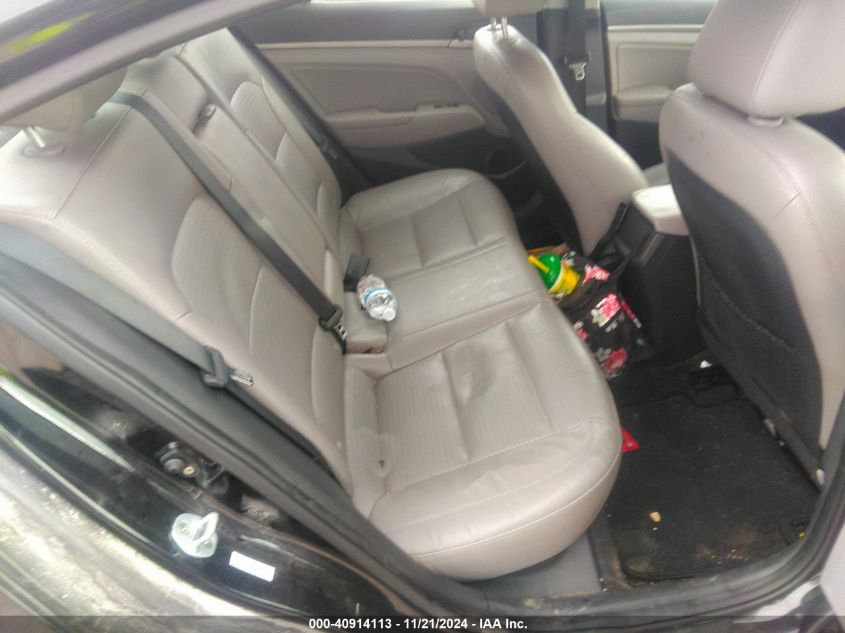 2017 HYUNDAI ELANTRA VIN: KMHD84LF5HU156407