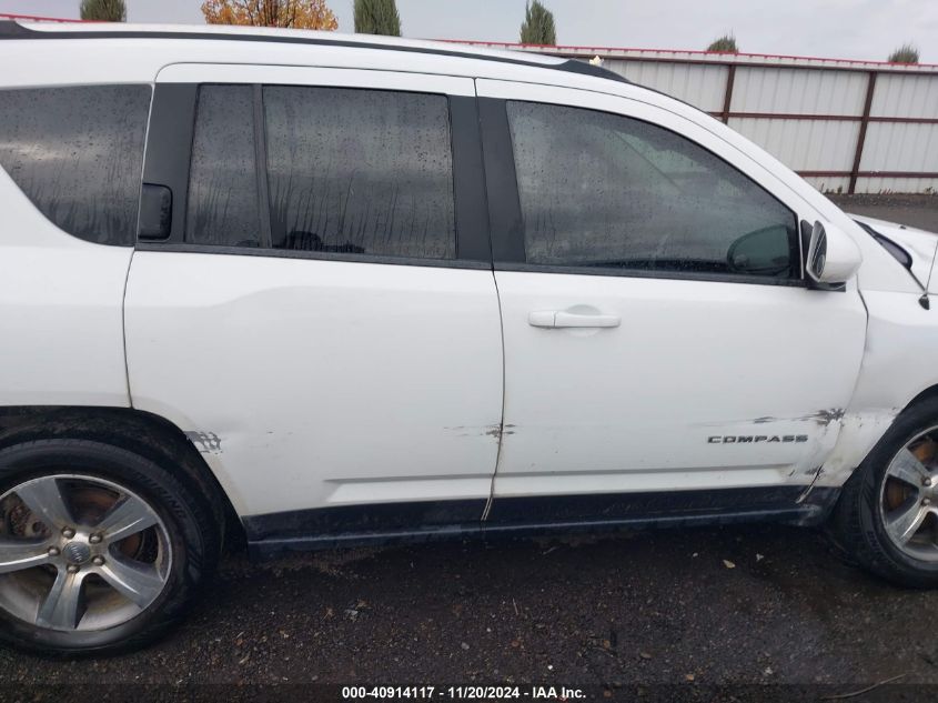 2016 Jeep Compass High Altitude Edition VIN: 1C4NJDEB0GD799222 Lot: 40914117