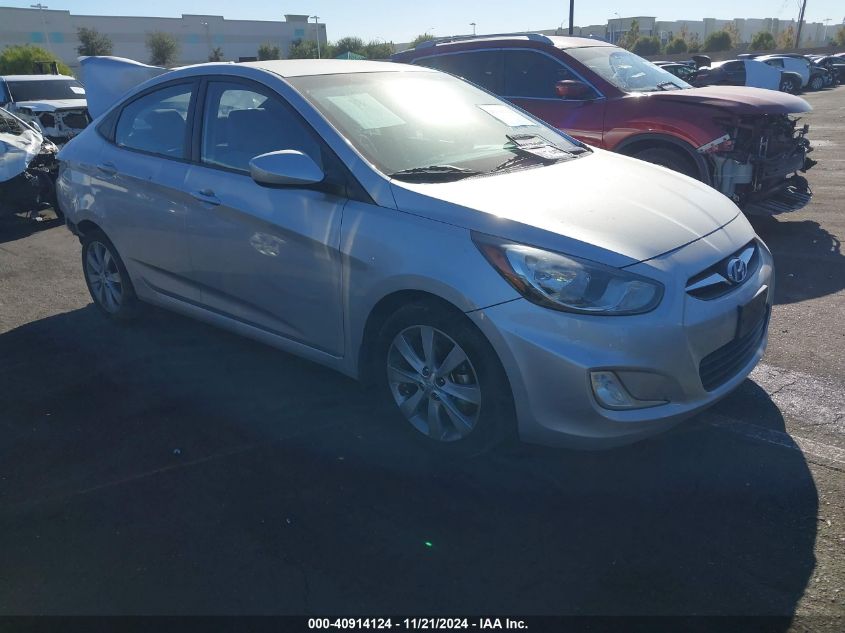 2012 Hyundai Accent Gls VIN: KMHCU4AE6CU179656 Lot: 40914124