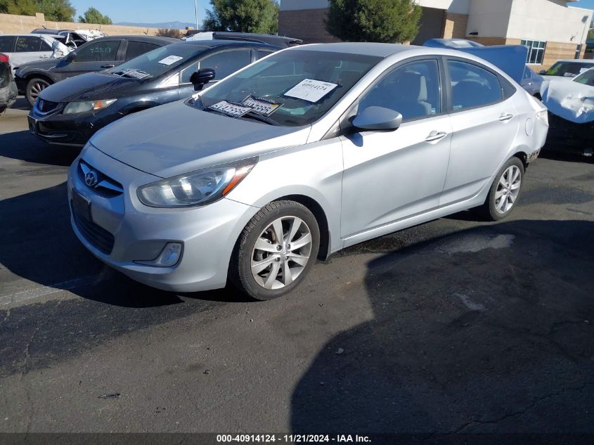 2012 Hyundai Accent Gls VIN: KMHCU4AE6CU179656 Lot: 40914124