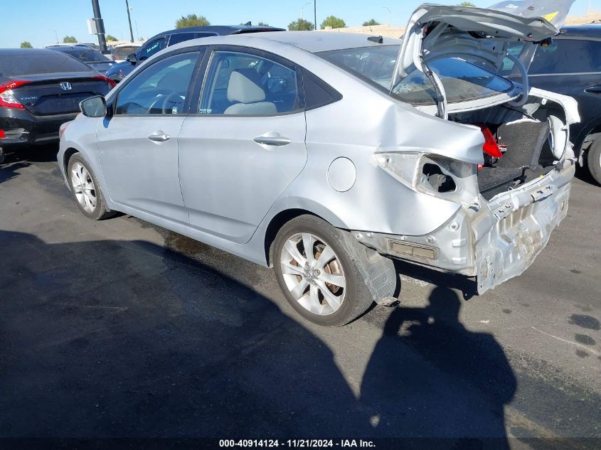 2012 Hyundai Accent Gls VIN: KMHCU4AE6CU179656 Lot: 40914124