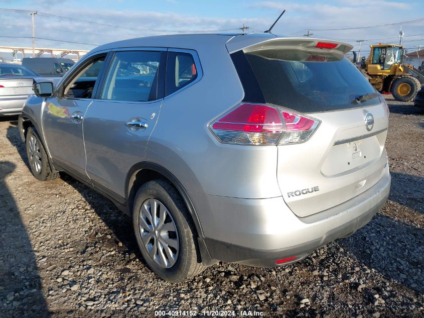 VIN 5N1AT2MV7EC767925 2014 Nissan Rogue, S no.3