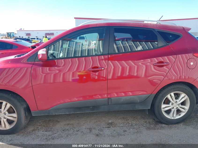 2013 Hyundai Tucson Gls VIN: KM8JU3AC5DU751897 Lot: 40914177