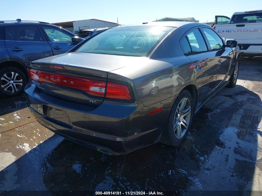 VIN 2C3CDXCTXEH124008 2014 DODGE CHARGER no.4