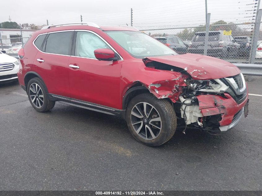 2017 Nissan Rogue Sl VIN: JN8AT2MT1HW393385 Lot: 40914192