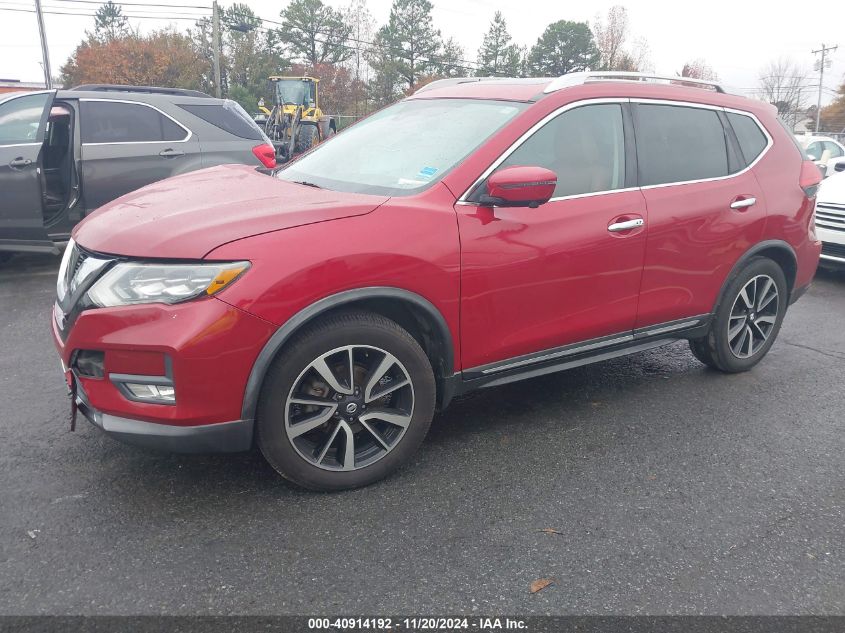 2017 Nissan Rogue Sl VIN: JN8AT2MT1HW393385 Lot: 40914192