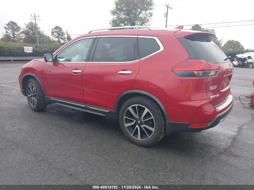 2017 Nissan Rogue Sl VIN: JN8AT2MT1HW393385 Lot: 40914192