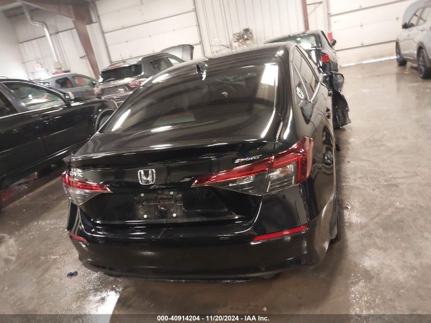 2025 Honda Civic Sport VIN: 2HGFE2F55SH508572 Lot: 40914204