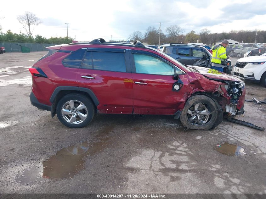 2021 Toyota Rav4 Hybrid Limited VIN: 2T3D6RFV4MW011270 Lot: 40914207