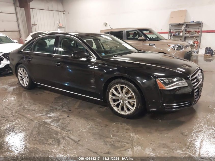 2014 AUDI A8 L 3.0T - WAURGAFD4EN002828