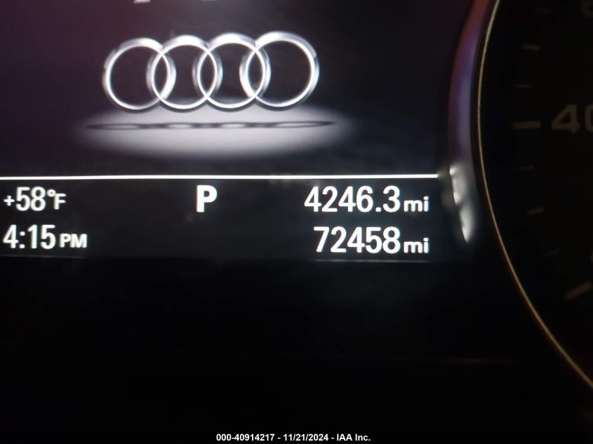 2014 AUDI A8 L 3.0T - WAURGAFD4EN002828