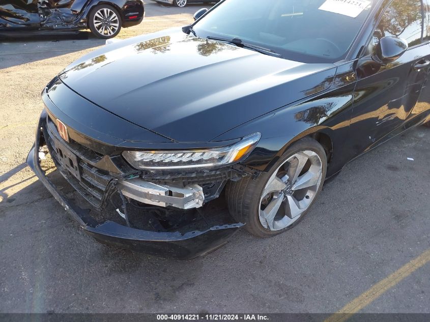 2018 Honda Accord Touring VIN: 1HGCV1F9XJA065414 Lot: 40914221