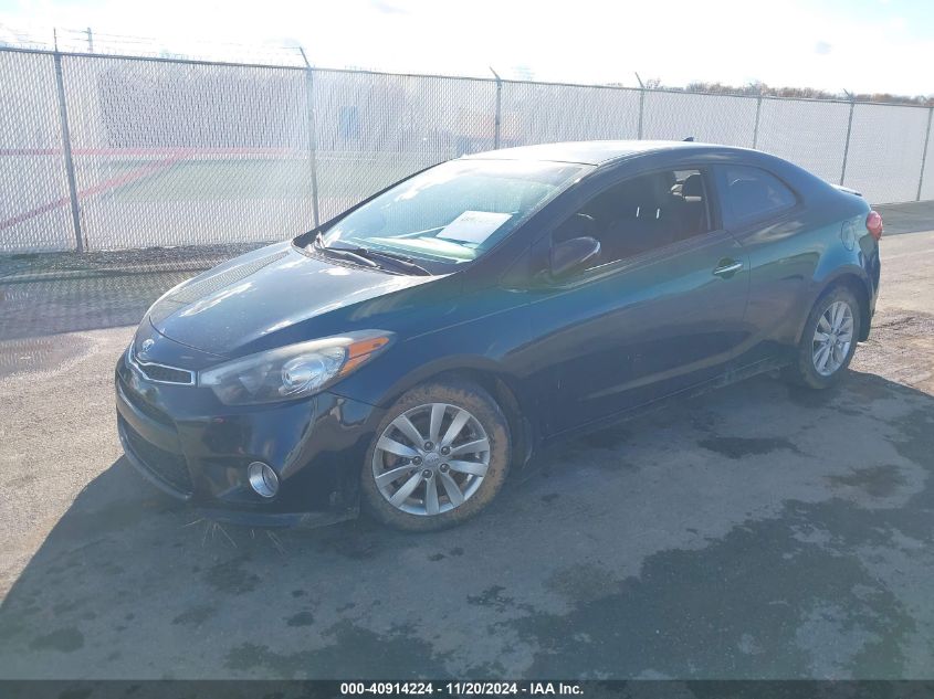 2015 Kia Forte Koup Ex VIN: KNAFX6A86F5373114 Lot: 40914224