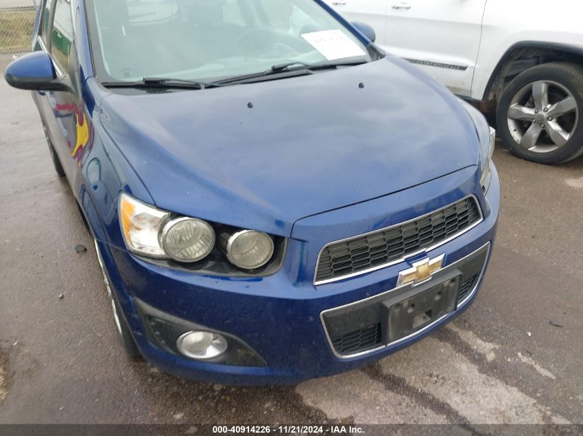 2014 Chevrolet Sonic Lt Auto VIN: 1G1JC6SB6E4208535 Lot: 40914226