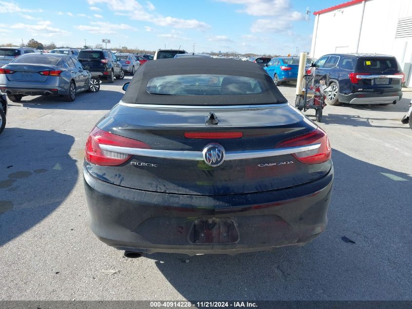 2017 Buick Cascada Premium VIN: W04WH3N55HG029905 Lot: 40914228