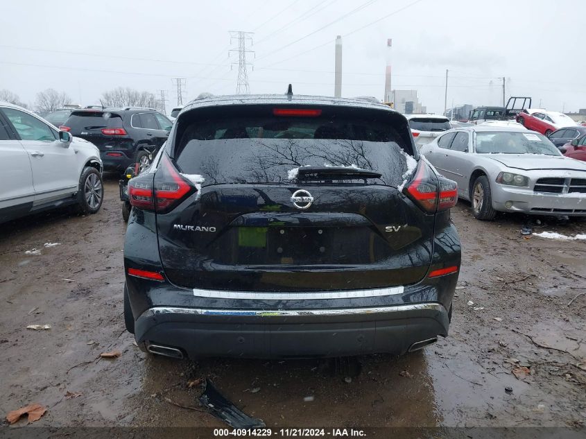 2021 Nissan Murano Sv Fwd VIN: 5N1AZ2BJ5MC127256 Lot: 40914229