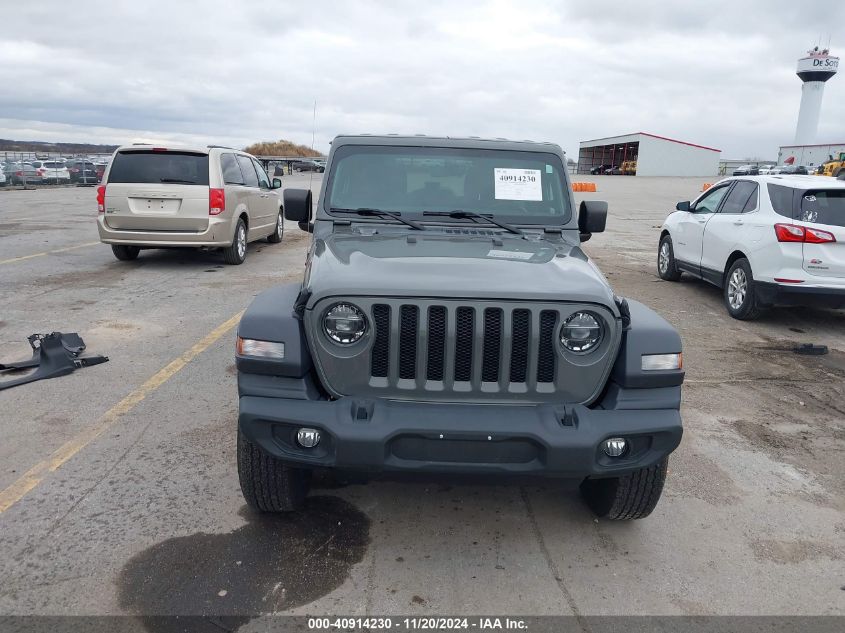 2021 Jeep Wrangler Unlimited Sport S 4X4 VIN: 1C4HJXDG6MW750988 Lot: 40914230